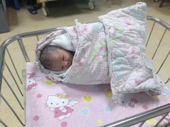 恭喜梅小姐顺利诞下小公举！
